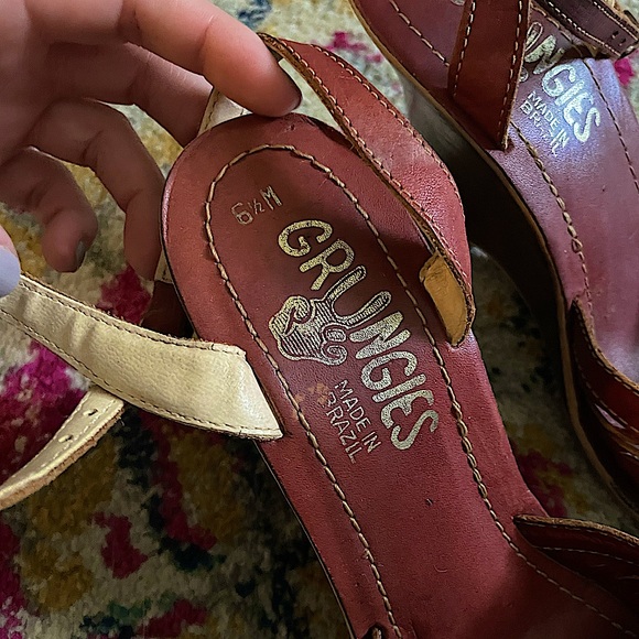 Vintage cognac wedges - Picture 3 of 4